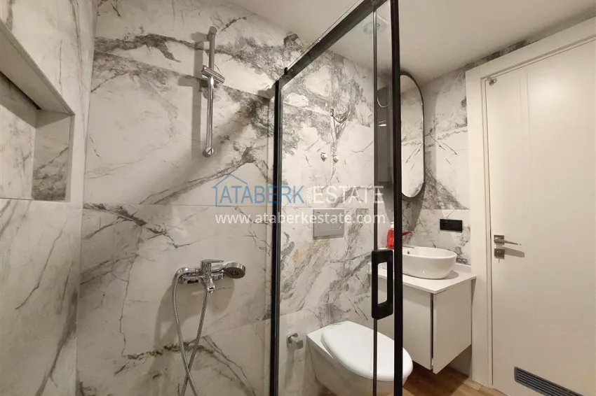 Purchase Apartments in the center of Alanya - Keykubat beach area in a new residential complex 15