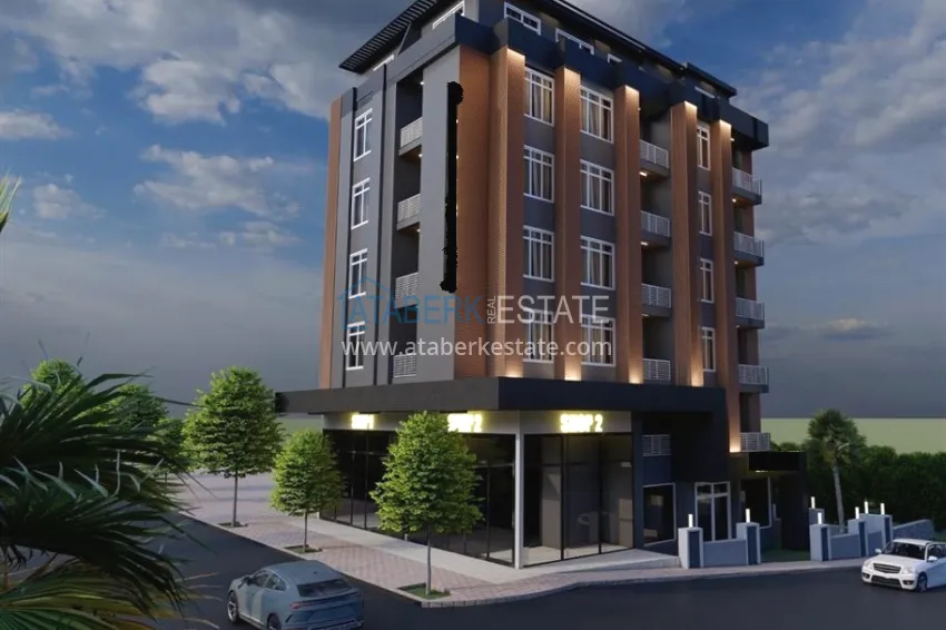 Apartments in the center of Alanya - Keykubat beach area in a new residential complex 4