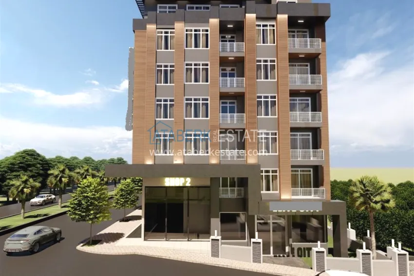 Apartments in the center of Alanya - Keykubat beach area in a new residential complex 5