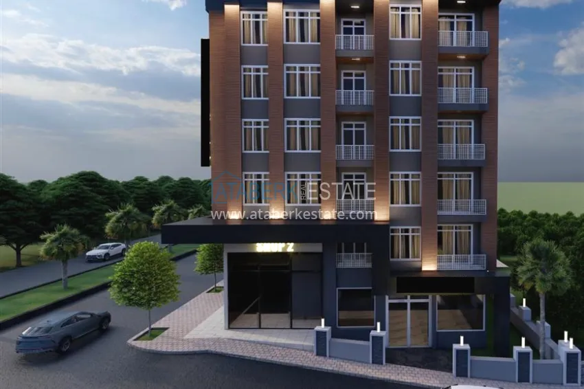 Apartments in the center of Alanya - Keykubat beach area in a new residential complex 6