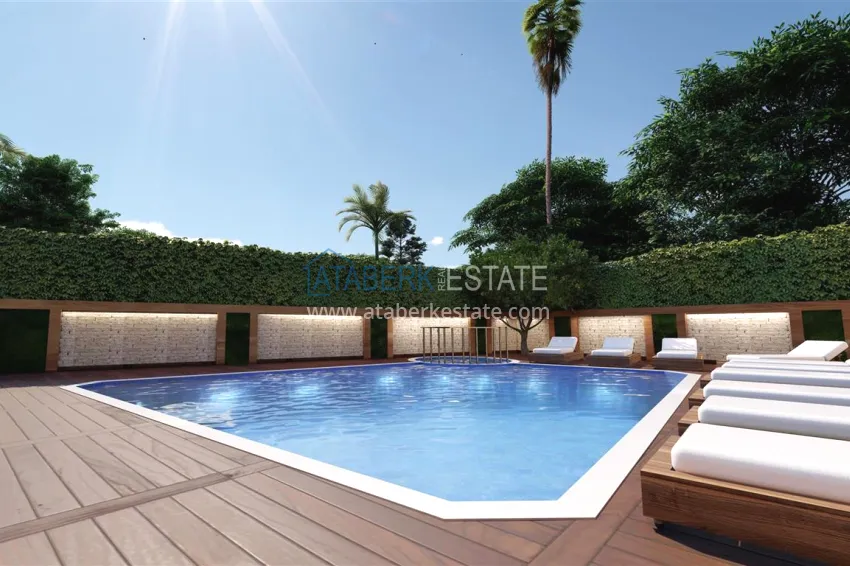 Apartments in the center of Alanya - Keykubat beach area in a new residential complex 9