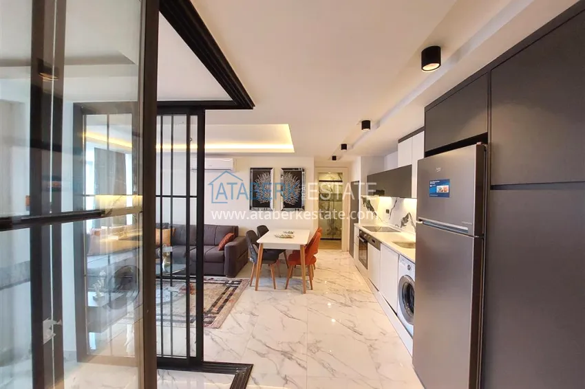 Purchase Apartments in the center of Alanya - Keykubat beach area in a new residential complex 24
