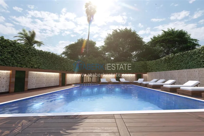 Apartments in the center of Alanya - Keykubat beach area in a new residential complex 11