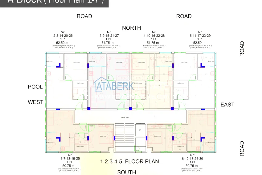 Buy cheap Apartments in the center of Alanya - Keykubat beach area in a new residential complex 1