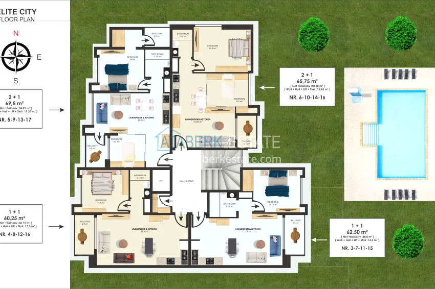Buy cheap Apartments in the center of Alanya - Keykubat beach area in a new residential complex 2