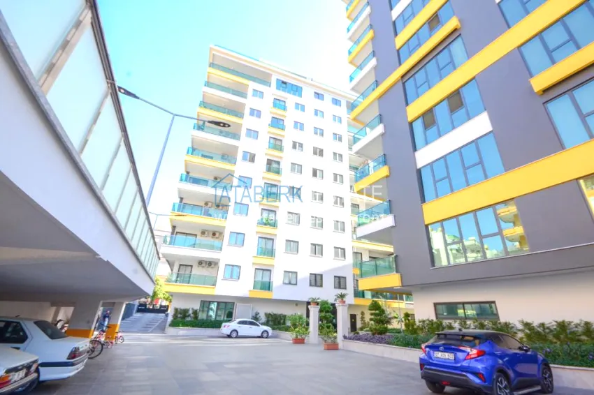 One-bedroom apartment for rent in the center of Alanya in a comfortable residential complex 5 