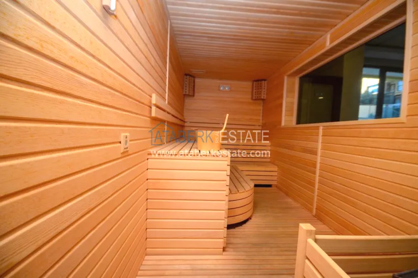 One-bedroom apartment for rent in the center of Alanya in a comfortable residential complex 10 