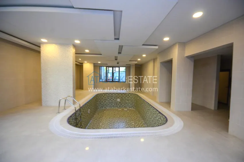 One-bedroom apartment for rent in the center of Alanya in a comfortable residential complex 11 