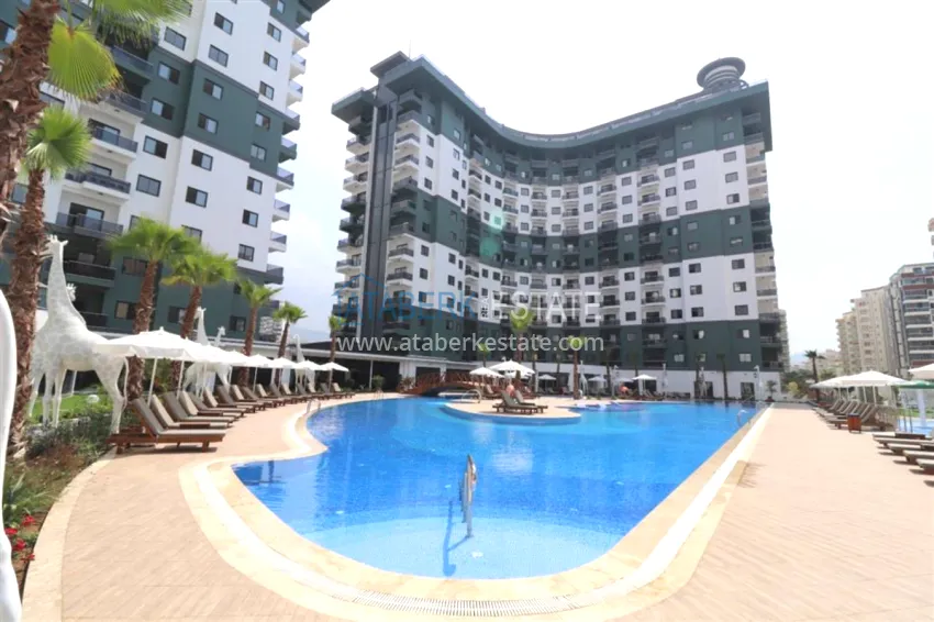 Apartment for rent in Alanya — Mahmutlar in a luxury residence A59 2