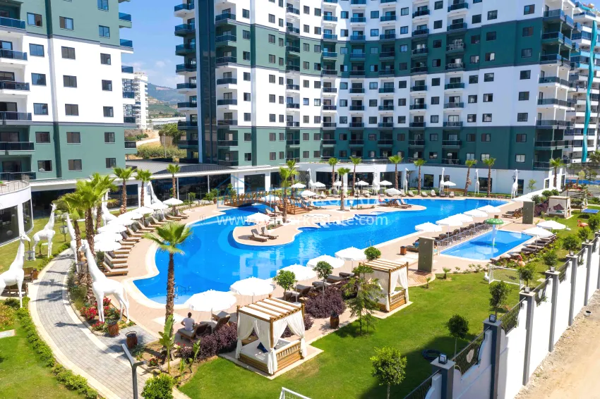 Apartment for rent in Alanya — Mahmutlar in a luxury residence A59 1