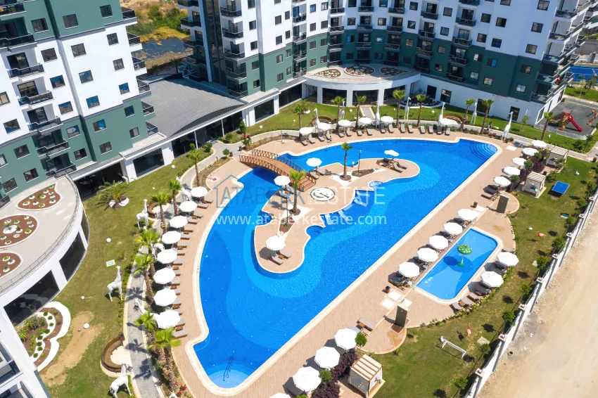 Apartment for rent in Alanya — Mahmutlar in a luxury residence A59 3