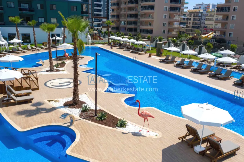 Apartment for rent in Alanya — Mahmutlar in a luxury residence A59 4