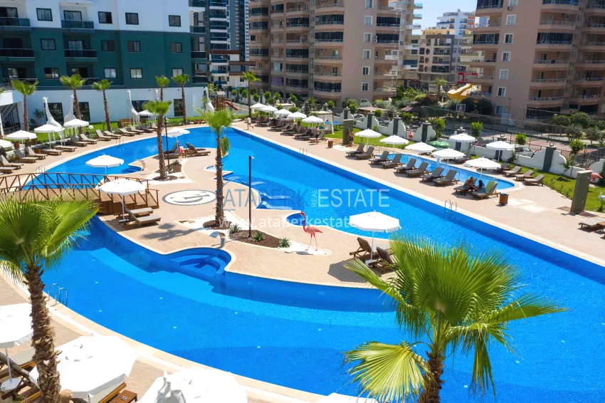 Apartment for rent in Alanya — Mahmutlar in a luxury residence A59 5
