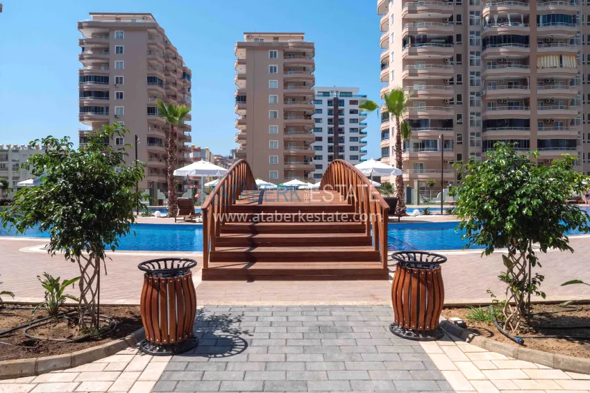 Apartment for rent in Alanya — Mahmutlar in a luxury residence A59 6