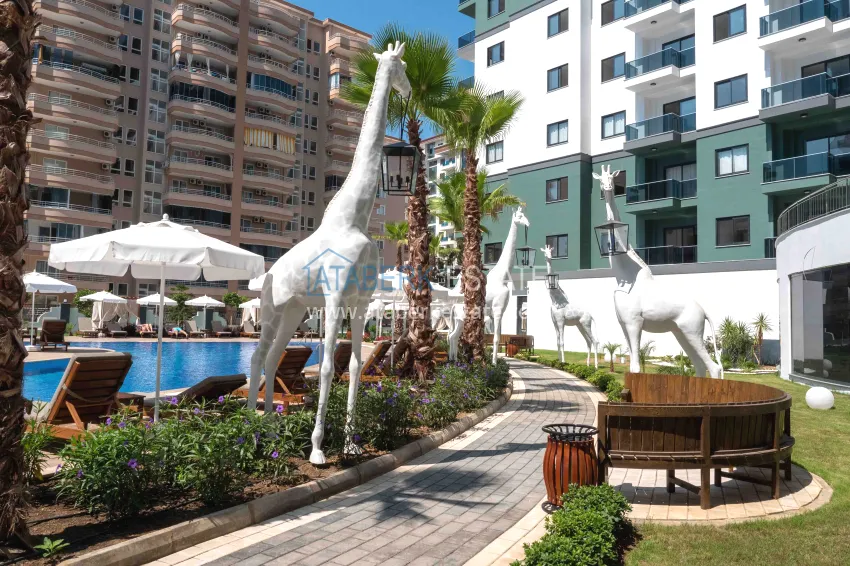 Apartment for rent in Alanya — Mahmutlar in a luxury residence A59 7