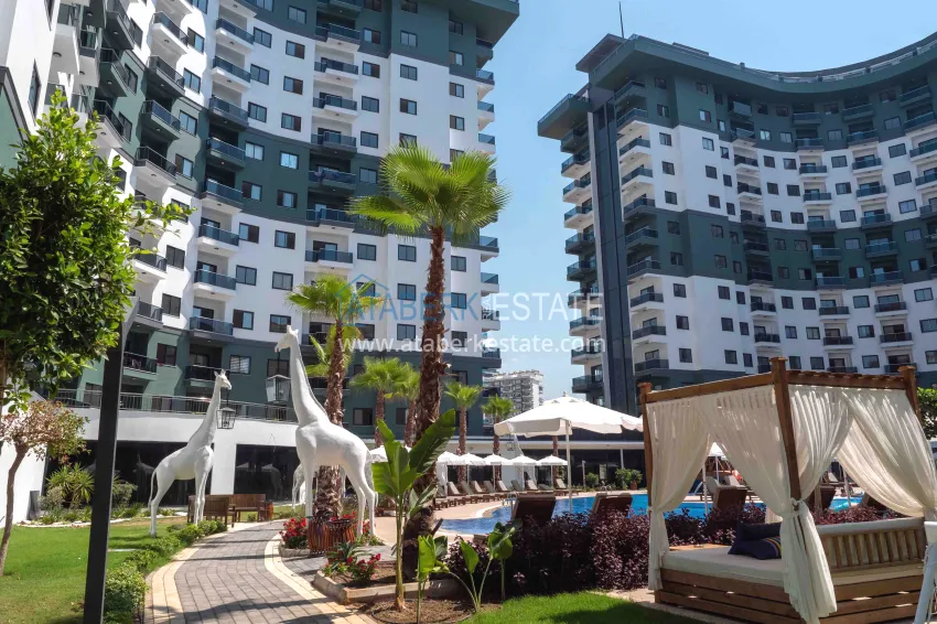 Apartment for rent in Alanya — Mahmutlar in a luxury residence A59 9