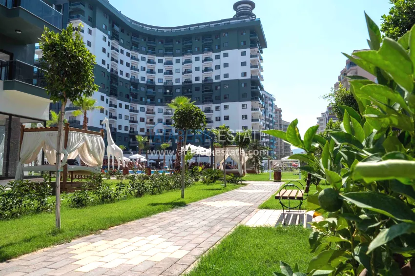 Apartment for rent in Alanya — Mahmutlar in a luxury residence A59 10