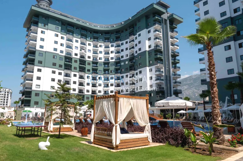 Apartment for rent in Alanya — Mahmutlar in a luxury residence A59 11