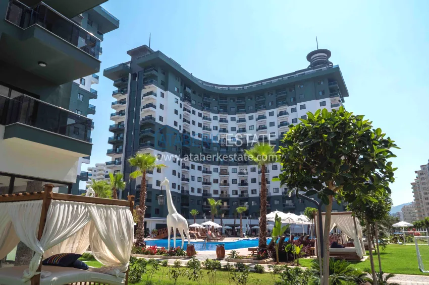 Apartment for rent in Alanya — Mahmutlar in a luxury residence A59 12