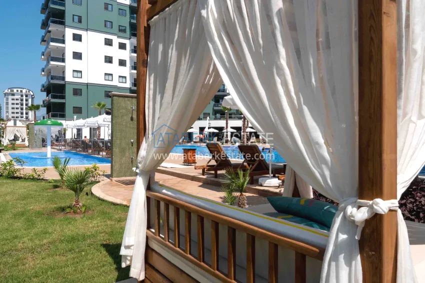 Apartment for rent in Alanya — Mahmutlar in a luxury residence A59 13