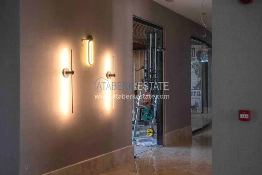 Apartment for rent in Alanya — Mahmutlar in a luxury residence A59 23