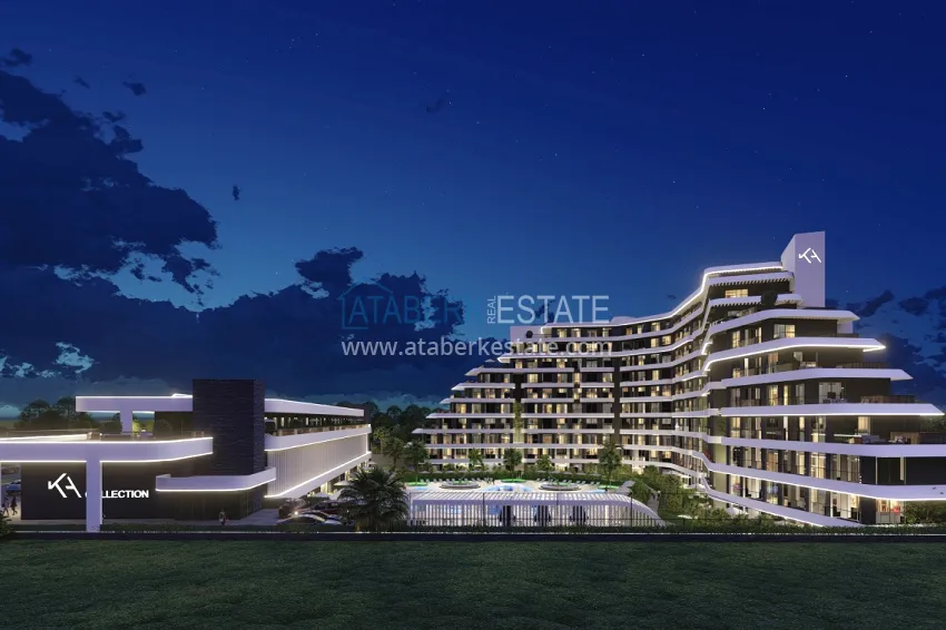 A unique investment project for a hotel-type residence in Antalya, Altintash district 11