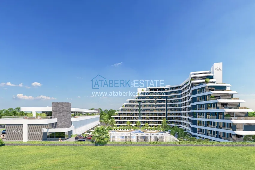 A unique investment project for a hotel-type residence in Antalya, Altintash district 13