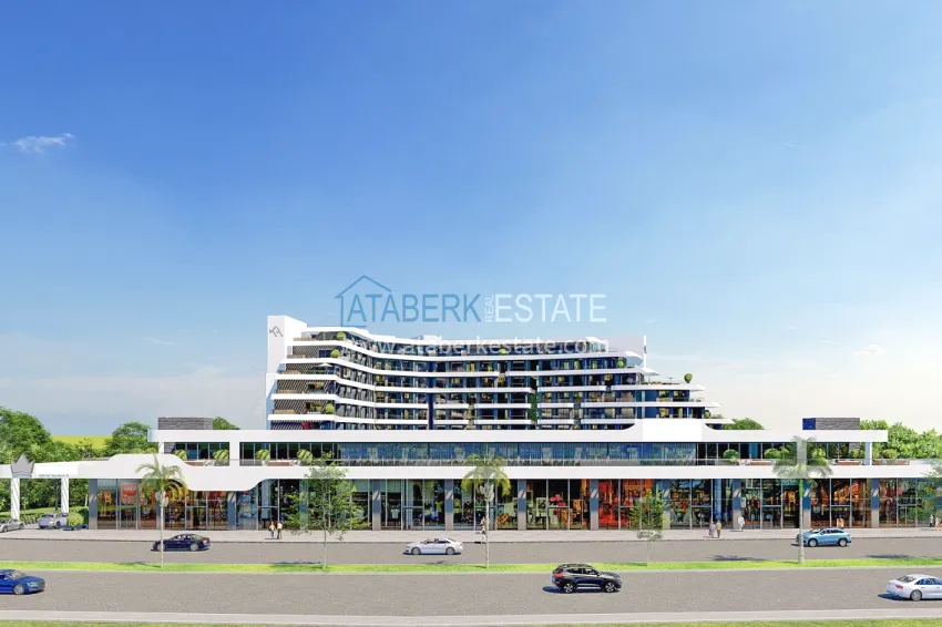 A unique investment project for a hotel-type residence in Antalya, Altintash district 14