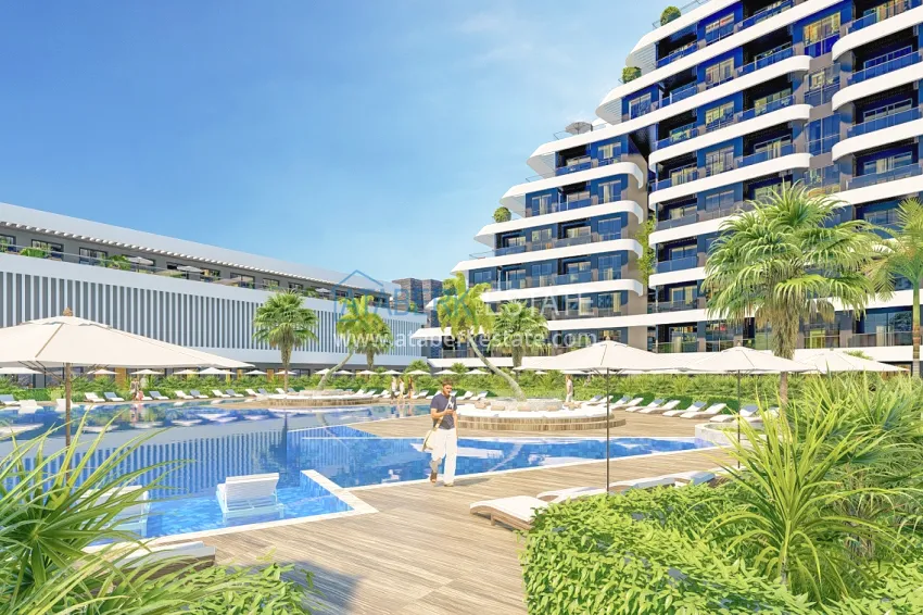 A unique investment project for a hotel-type residence in Antalya, Altintash district 4