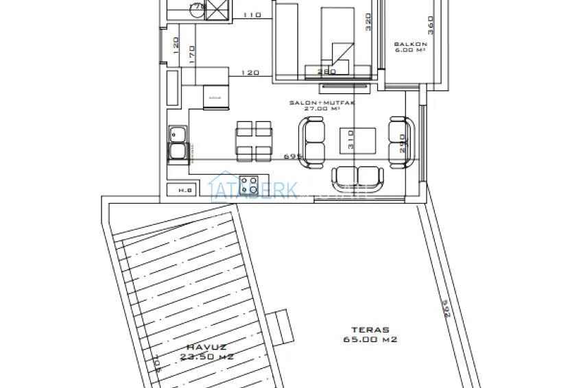 Buy cheap A unique investment project for a hotel-type residence in Antalya, Altintash district 15