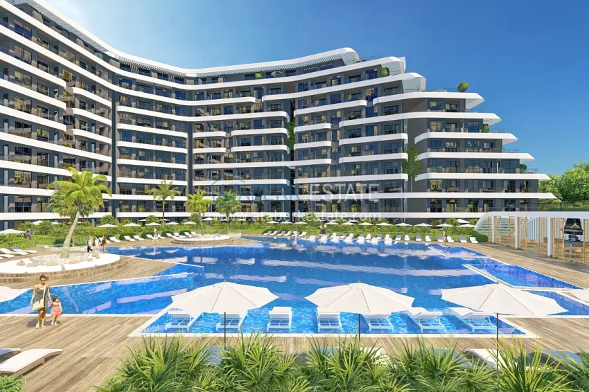 A unique investment project for a hotel-type residence in Antalya, Altintash district 5