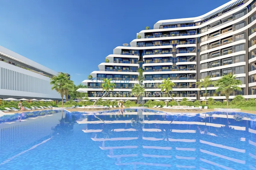 A unique investment project for a hotel-type residence in Antalya, Altintash district 6