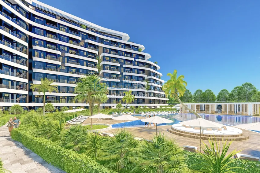 A unique investment project for a hotel-type residence in Antalya, Altintash district 7