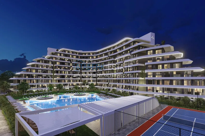 A unique investment project for a hotel-type residence in Antalya, Altintash district 8