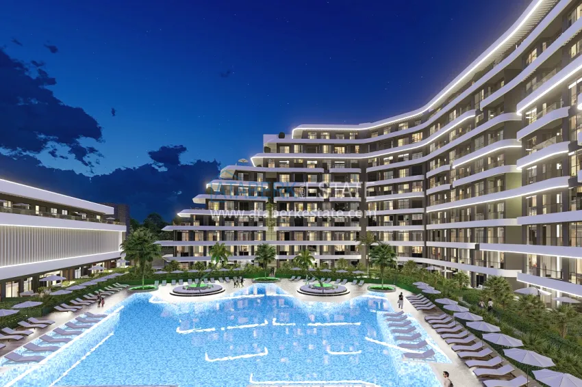 A unique investment project for a hotel-type residence in Antalya, Altintash district 10