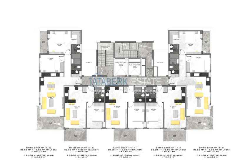 Buy cheap Exquisite premium complex with a five-star hotel concept — Tosmur, Alanya 6