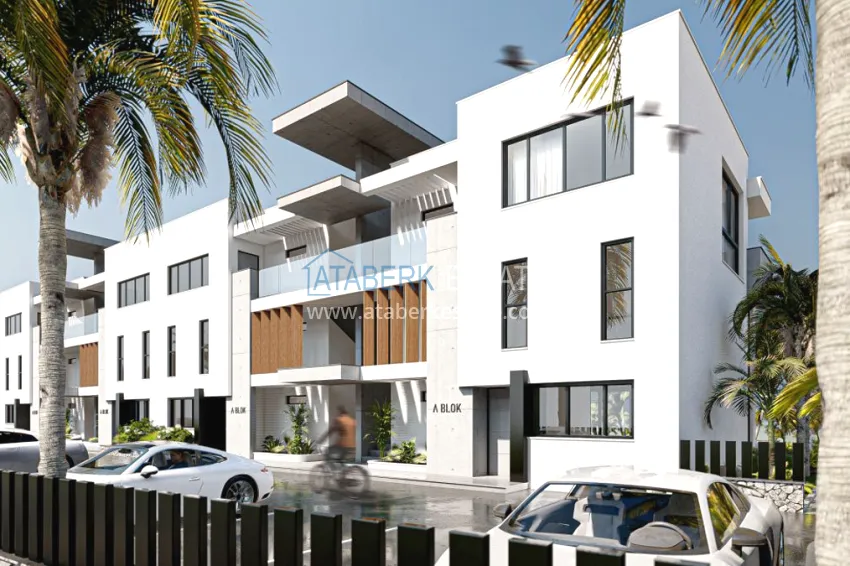 Duplex penthouse from an investor in a residential complex under construction - Kestel area, Alanya 12