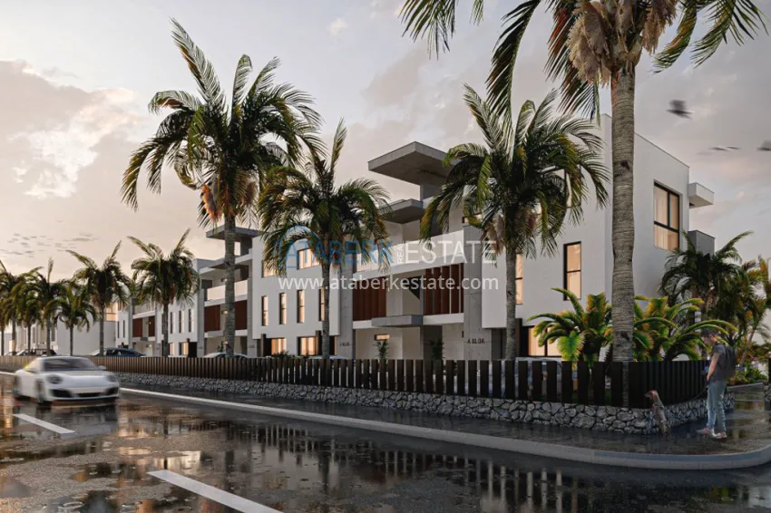 Duplex penthouse from an investor in a residential complex under construction - Kestel area, Alanya 13