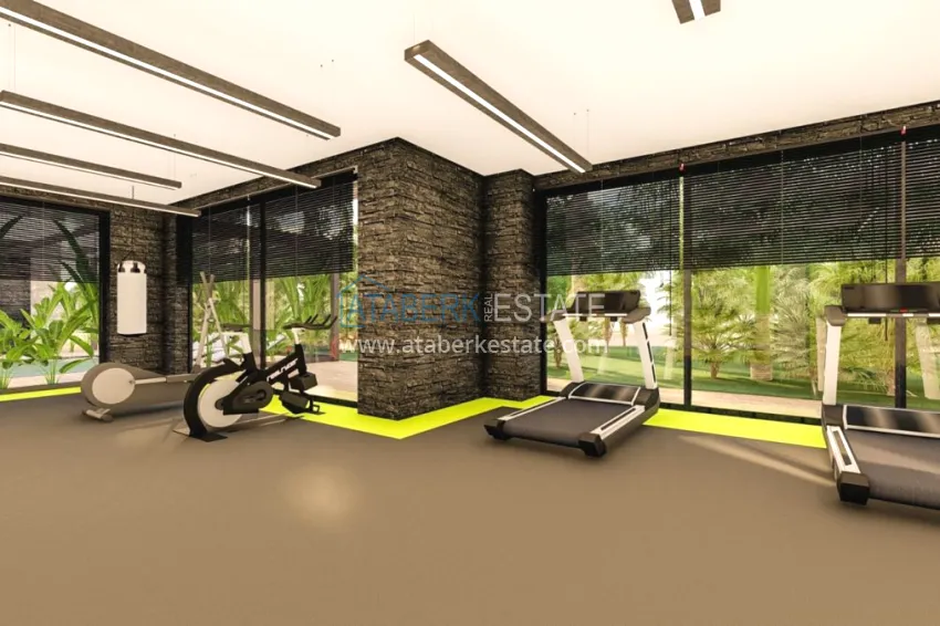 Duplex penthouse from an investor in a residential complex under construction - Kestel area, Alanya 18