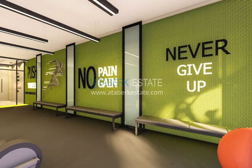 Duplex penthouse from an investor in a residential complex under construction - Kestel area, Alanya 19