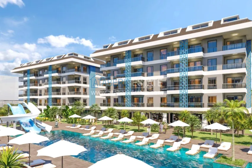 Duplex penthouse from an investor in a residential complex under construction - Kestel area, Alanya 2