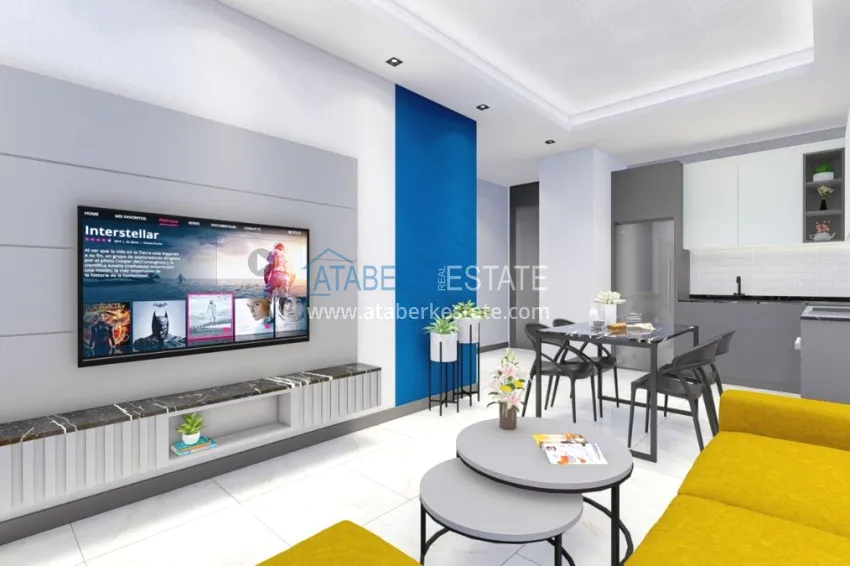 Purchase Duplex penthouse from an investor in a residential complex under construction - Kestel area, Alanya 1