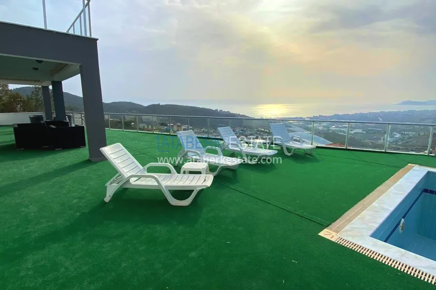 Detached villa with furniture and stunning panoramic views - Kargicak area 2