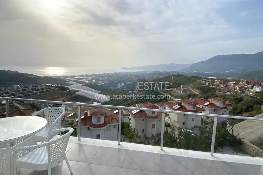 Purchase Detached villa with furniture and stunning panoramic views - Kargicak area 4