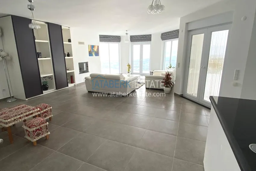 Purchase Detached villa with furniture and stunning panoramic views - Kargicak area 7