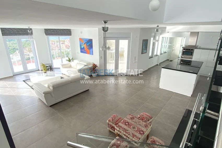 Purchase Detached villa with furniture and stunning panoramic views - Kargicak area 8