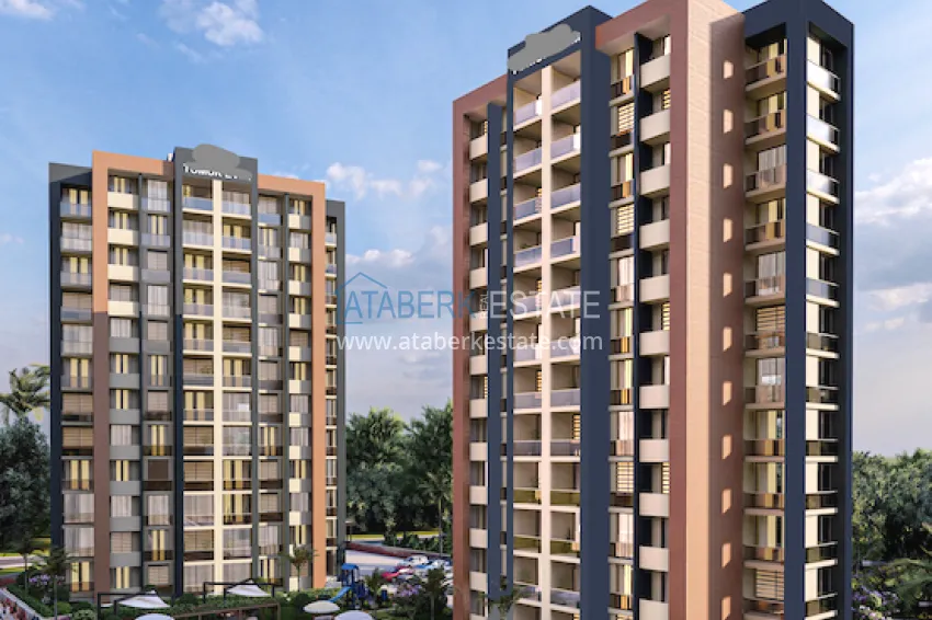 2+1 apartments from the developer in a luxury complex. Tomyuk Mersin 4