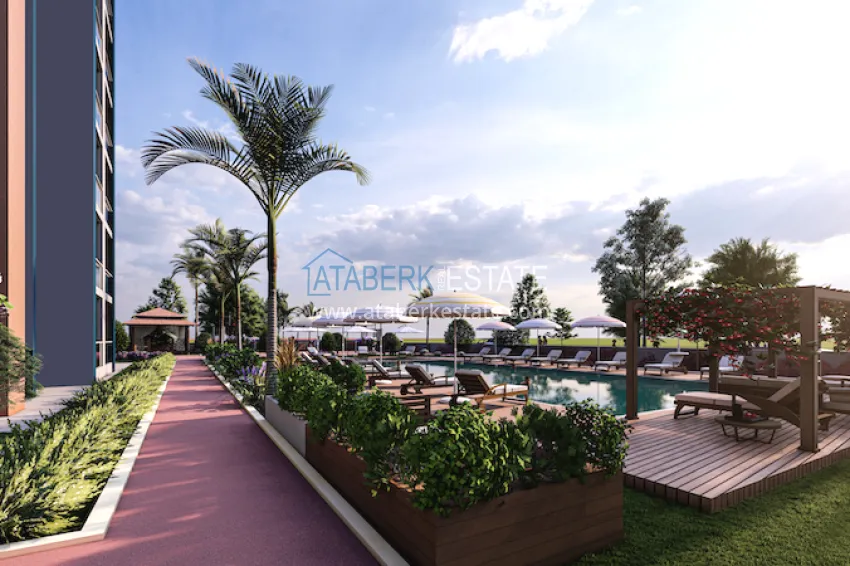2+1 apartments from the developer in a luxury complex. Tomyuk Mersin 8