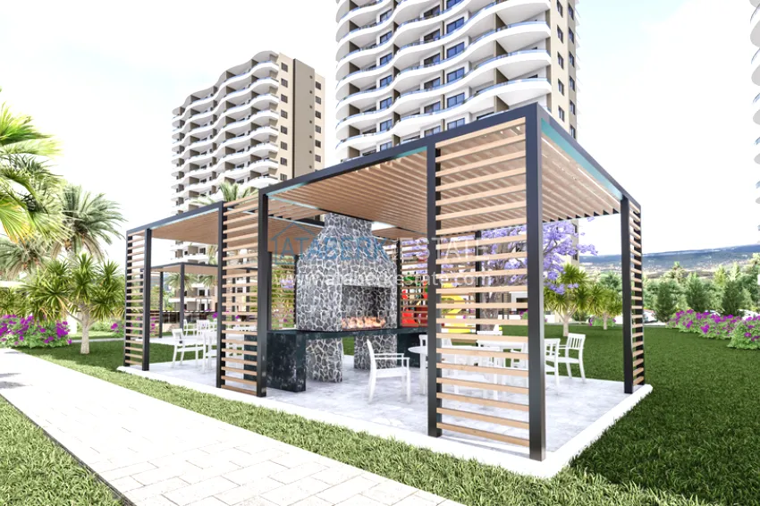 Apartments from a developer in Mersin, Arpachbakhshish district - a new comfort complex 3