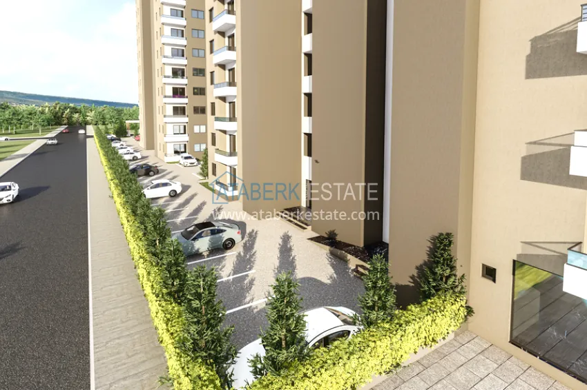 Apartments from a developer in Mersin, Arpachbakhshish district - a new comfort complex 4
